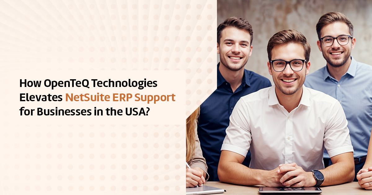 How OpenTeQ Technologies Elevates NetSuite ERP Support for Businesses in the USA?