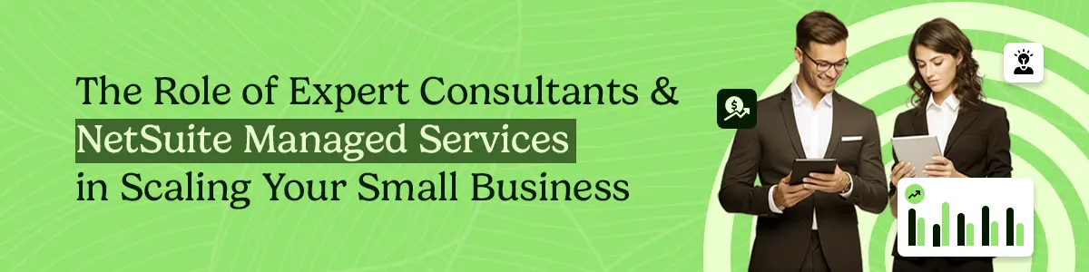 The Role of Expert Consultants & NetSuite Managed Services in Scaling Your Small Business