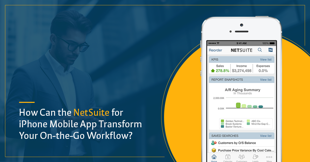 How Can the NetSuite for iPhone Mobile App Transform Your On-the-Go Workflow?